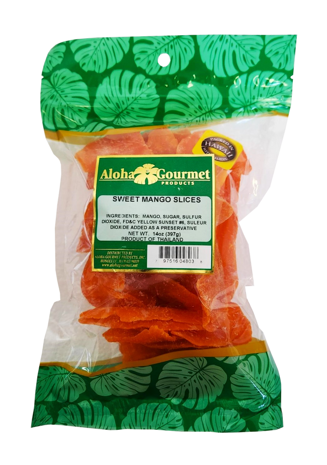 Aloha Gourmet Sweet Mango Slices 14oz.