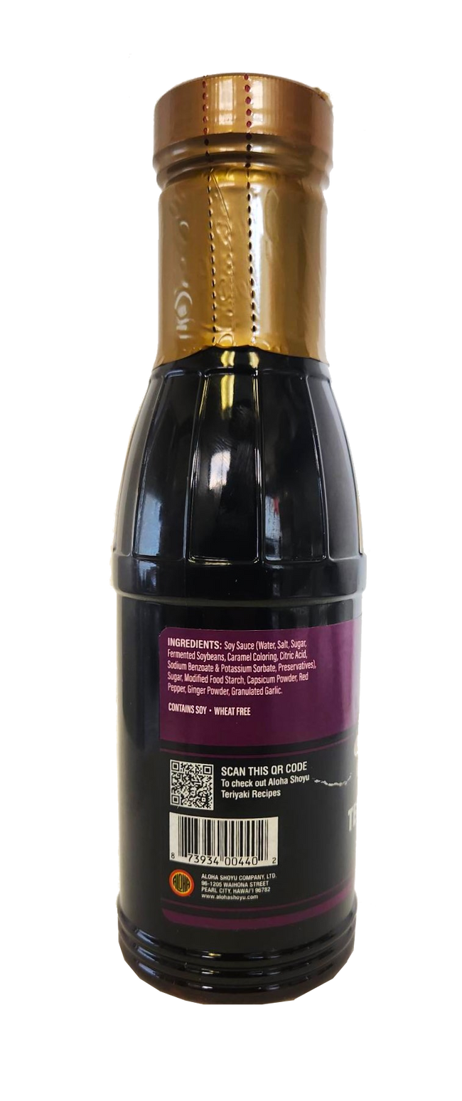 Aloha Spicy Gluten-Free Hawaiian Teriyaki Sauce 12oz