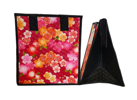 Tropical Paper Garden Hawaiian Hot/Cold Reusable Small Bag - BOSHI PLUM PET