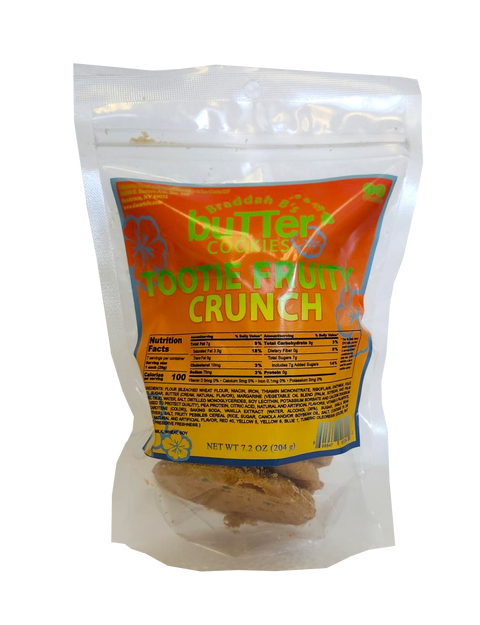 Braddah B's Butter Cookies - Tootie Fruity Crunch 7.2oz.