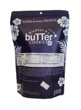 Braddah B's Butter Cookies - Ube Snow Crinkle Cookies 8oz.