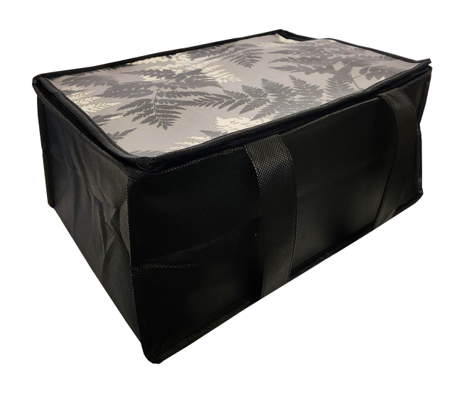 Tropical Paper Garden Hot/Cold Reusable Large Casserole Bag - FOLIFLAUGE GREY