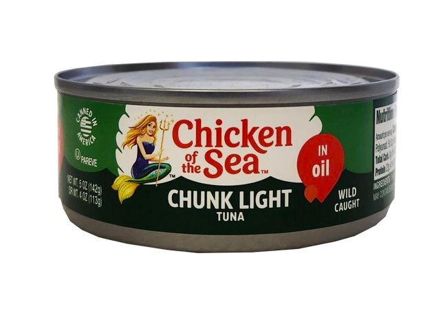 Chicken of the Sea Wild Caught Chunk Light Tuna in Oil 5oz