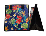 Tropical Paper Garden Hawaiian Hot/Cold Reusable Medium Bag - DAYTRIP NAVY MED