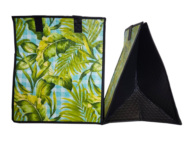Tropical Paper Garden Hawaiian Hot/Cold Insulated Large Bag - DEWLY SKY LRG