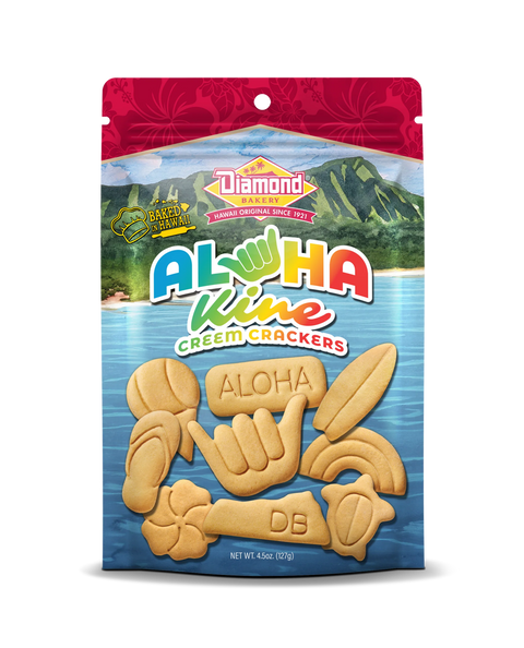 Diamond Bakery Aloha Kine Creem Crackers 4.5oz