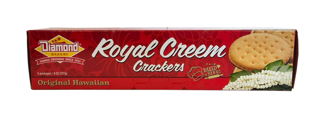 Diamond Bakery Royal Creem Cracker Original Small 8oz