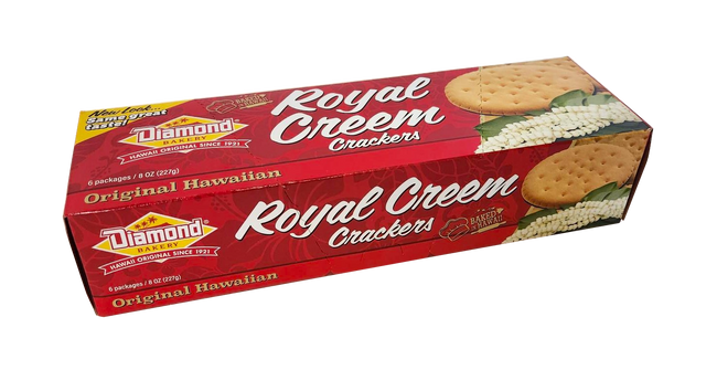 Diamond Bakery Royal Creem Cracker Original Small 8oz