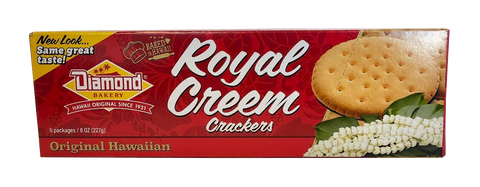 Diamond Bakery Royal Creem Cracker Original Small 8oz
