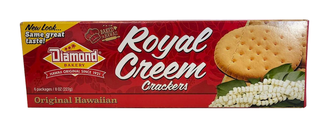 Diamond Bakery Royal Creem Cracker Original Small 8oz