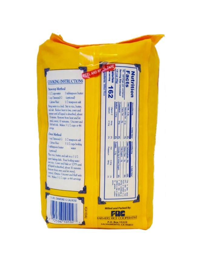 Diamond G Calrose Rice 5LB