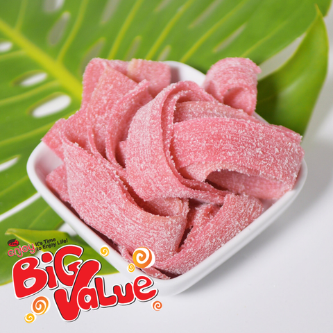 Enjoy Big Value Li Hing Lychee Sour Belts 8 oz