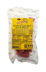Enjoy Li Hing Lychee Sour Belts 2.5oz
