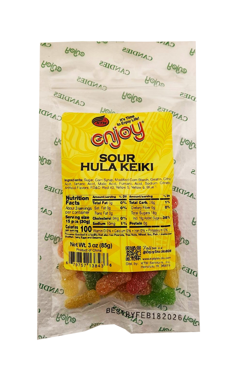 Enjoy Sour Hula Keikis 3oz