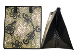 Tropical Paper Garden Hawaiian Hot/Cold Insulated Large Bag - FLOATER OLIVE LRG