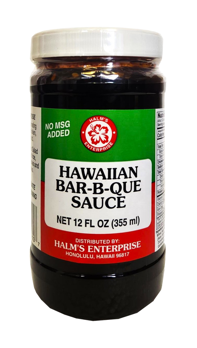 Halm's Hawaiian Bar-B-Que Sauce 12oz
