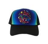 Hawaiian Headwear Circle Icon Island Chain Foam Trucker Hat