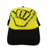 Hawaiian Headwear Neon Shaka Maui Foam Trucker Hat - Yellow