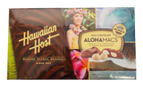 Hawaiian Host Milk Chocolate "ALOHAMACS" Creamy Milk Chocolate Covered Macadamias 5 Pack/5oz