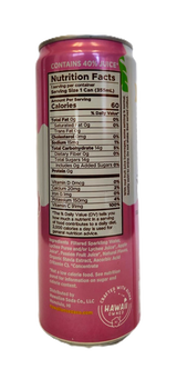 Hawaiian Soda Co. Sparkling Soda 12oz. - Lilikoi Lychee