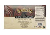 Hawaiian Sun 70% Cacao Dark Chocolate Covered Macadamia Nuts 5oz