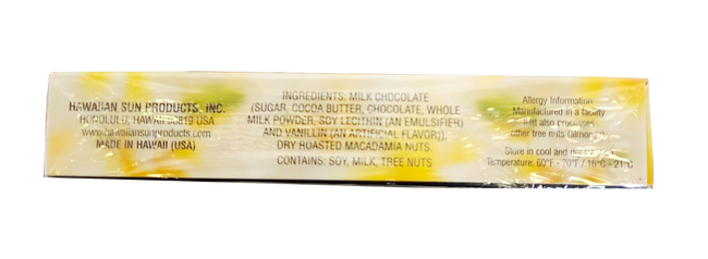 Hawaiian Sun Island Traditions Chocolate Covered Macadamia Nut Cluster 5oz