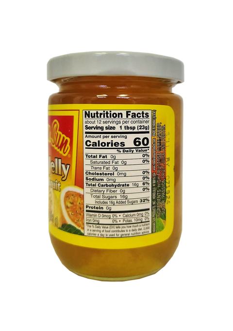 Hawaiian Sun Lilikoi Passion Fruit Jelly 10 oz