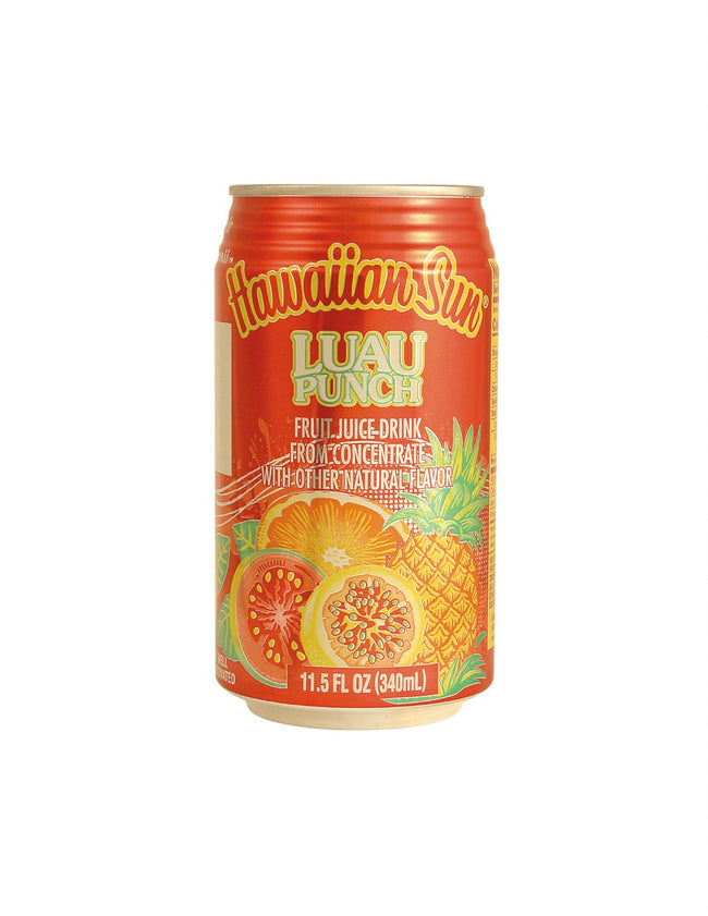 Hawaiian Sun Drink - Luau Punch 11.5oz (Pack of 6)  **Limit of 8-6 Packs per purchase transaction**