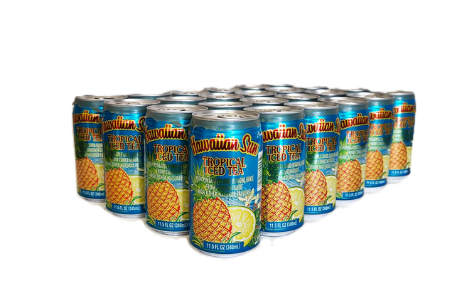 Hawaiian Sun Drink - Tropical Iced Tea (24 Pack)  **Limit 2 cases per purchase transaction**