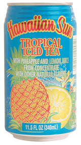 Hawaiian Sun Drink - Tropical Iced Tea (24 Pack)  **Limit 2 cases per purchase transaction**
