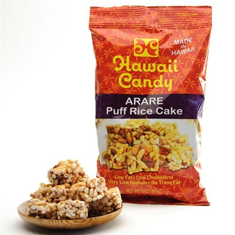Hawaii Candy Arare Puff Rice Cake 3 oz