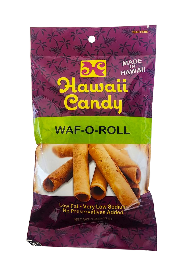Hawaii Candy Waf-O-Roll 3 oz