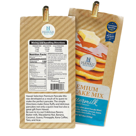 Hawaii Selection Premium Pancake Mix - Buttermilk 8oz.