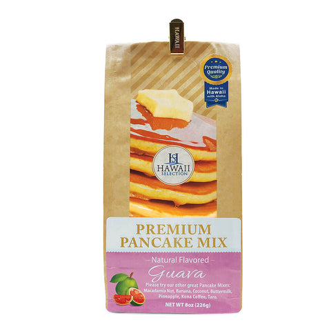 Hawaii Selection Premium Pancake Mix - Guava 8oz.