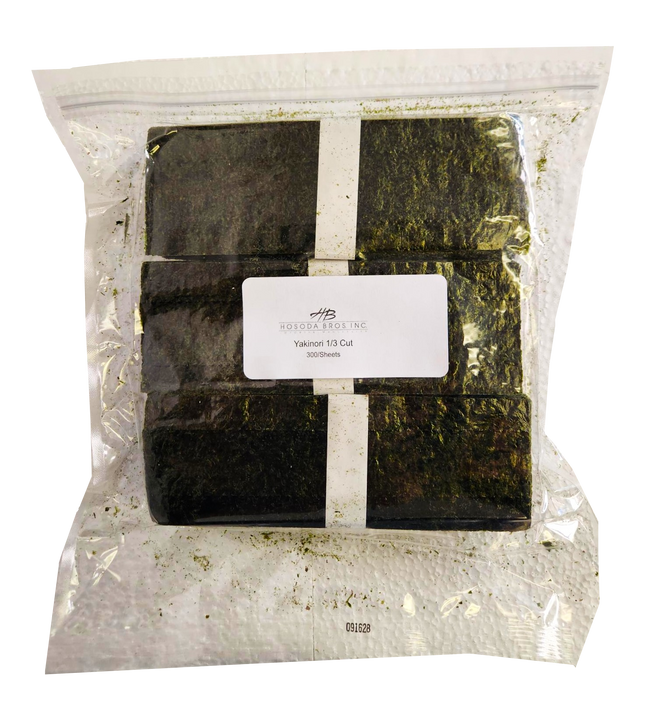 HB Yakinori Spam 1/3 Cut Seaweed 300/Sheet