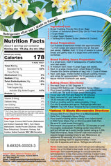 Hawaii's Best Hawaiian Creamy Coconut Bread Pudding Mix 8oz