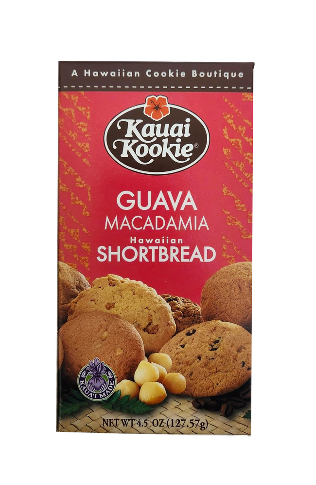 Kauai Kookie Guava Macadamia Cookies 4.5oz