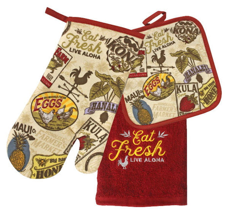 Premium Quality 3 pcs Kitchen Set - Farmers Market