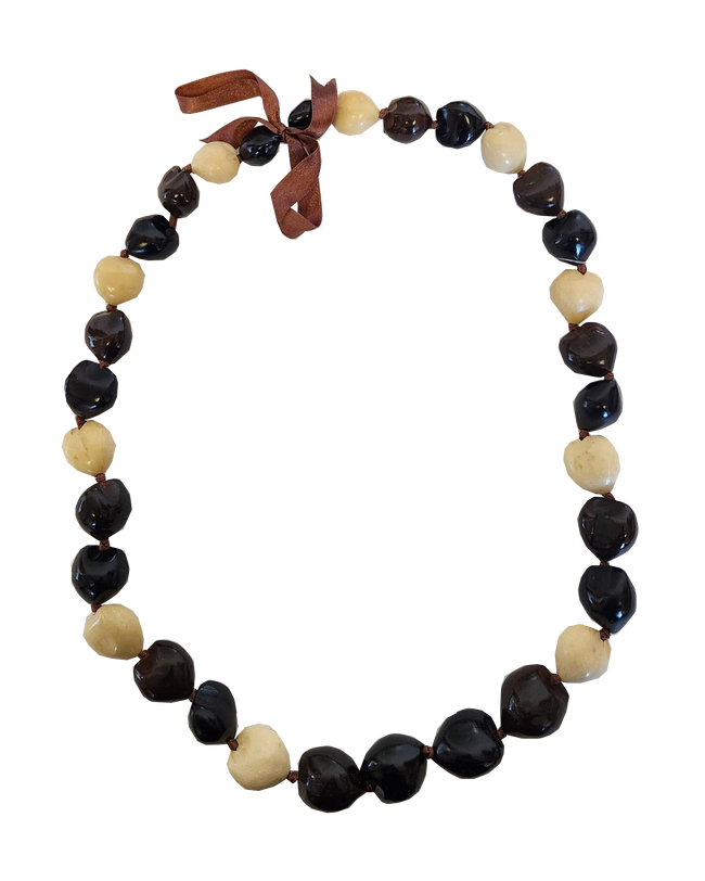 Kukui Nut Lei - Assorted Color