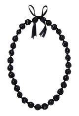 Kukui Nut Lei - Black