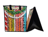 Tropical Paper Garden Hawaiian Hot/Cold Insulated Large Bag - LEI-SURELY BLACK LRG