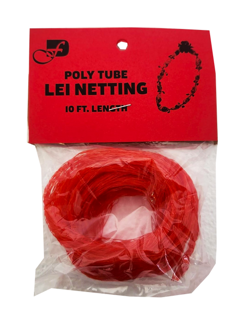 Lei Netting - Red 10ft