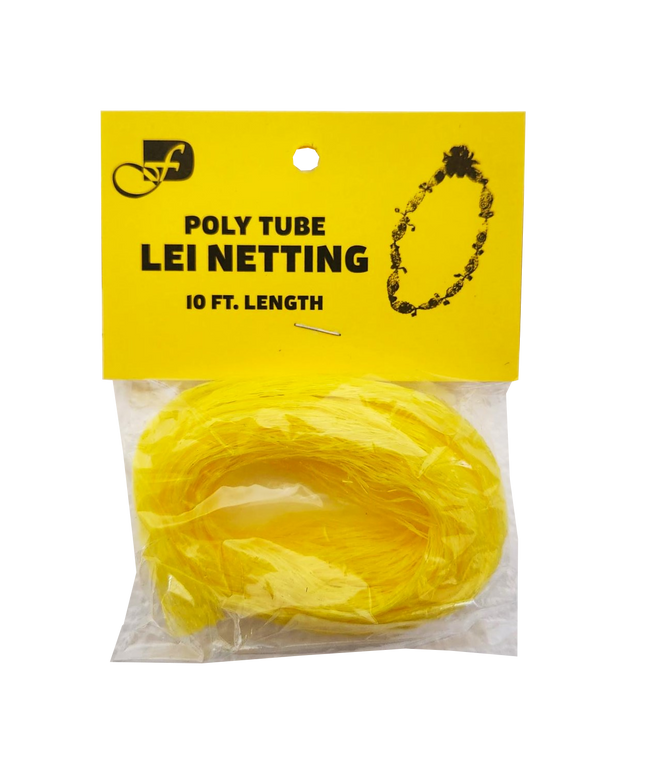 Lei Netting - Yellow 10ft