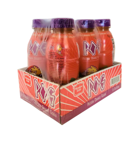 Meadow Gold POG (Passion, Orange, Guava) Drink 6-Pack 12oz.