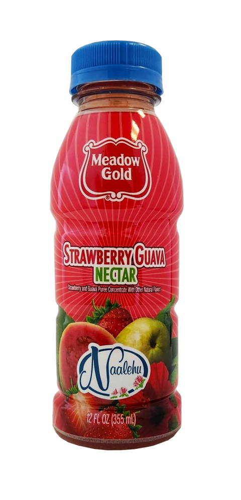 Meadow Gold Strawberry Guava Nectar Drink 12oz.