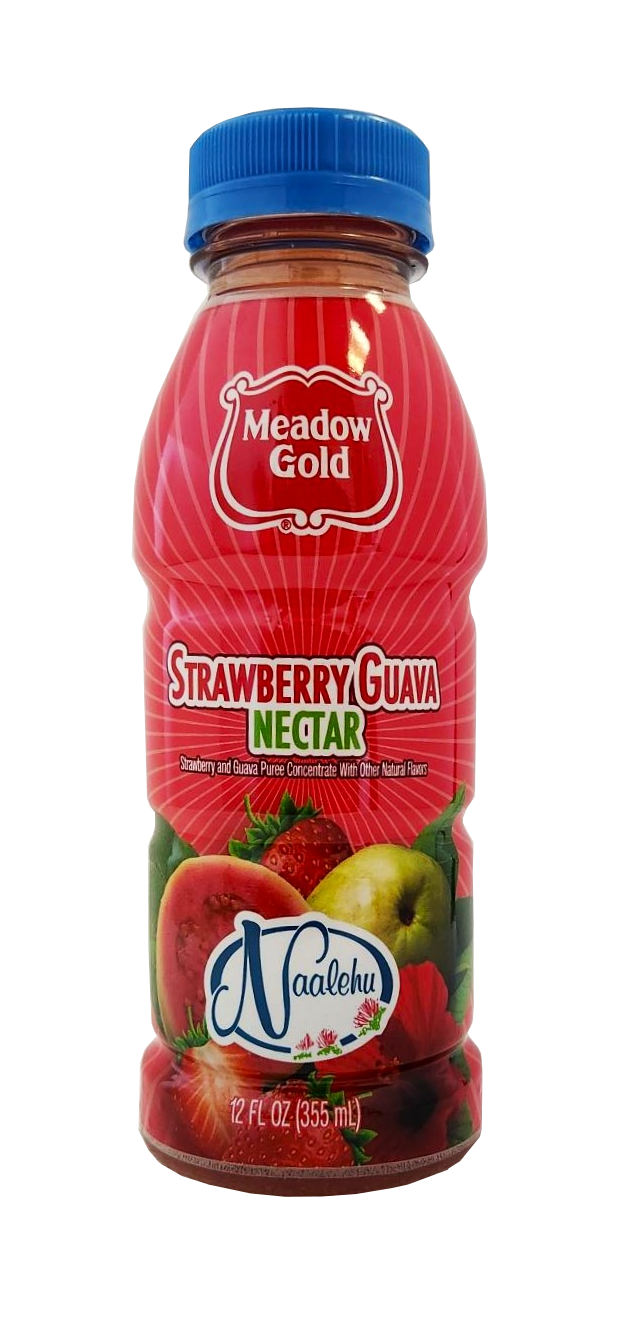 Meadow Gold Strawberry Guava Nectar Drink 6-Pack 12oz.