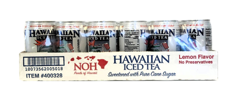 NOH Hawaiian Iced Tea Can Drinks 24/11.5oz (SOLD IN CASES ONLY)