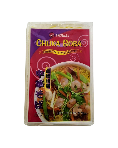 Orchids Chuka Soba Oriental Style Noodles 6oz