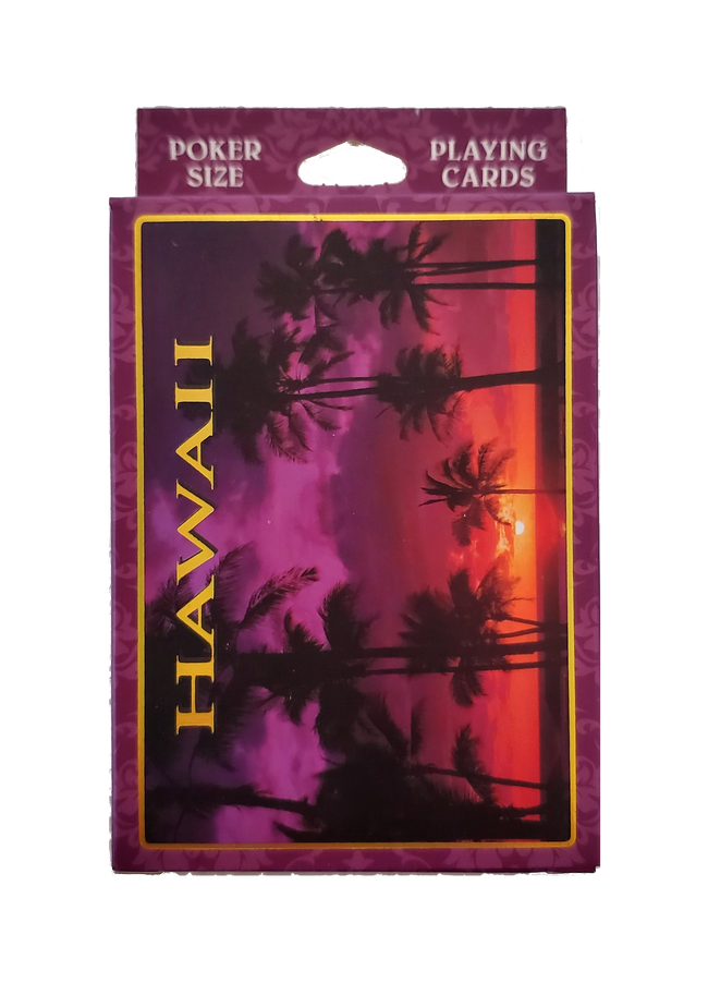 Playing Cards - Hawaii Sunset