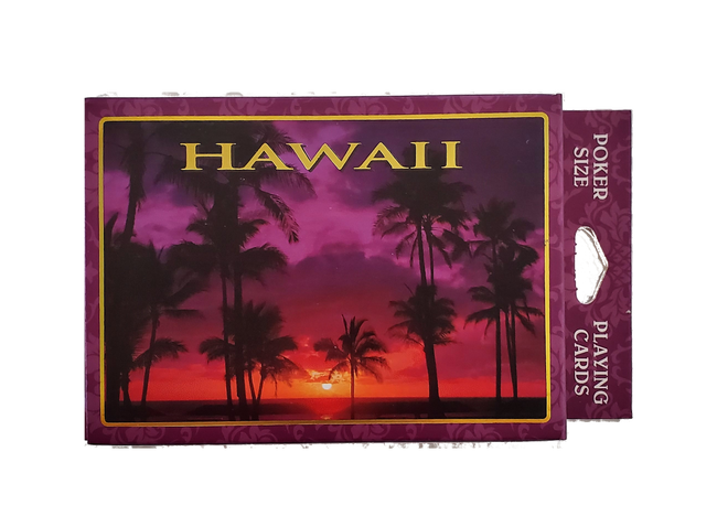 Playing Cards - Hawaii Sunset